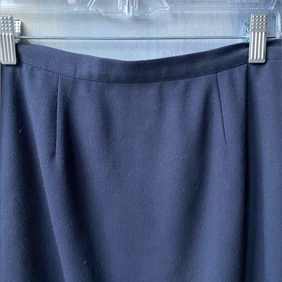 Vintage Paul Harris Design Womens Black Pencil Skirt EUC Size 6 (Like Size S) - Picture 3 of 6